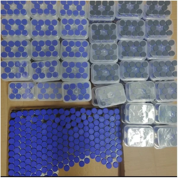 Colour-coded kits boxed for dispatch